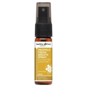 (PRE ORDER) Healthy Care Propolis Fresh Breath Spray 25ml shelf life 2yrs